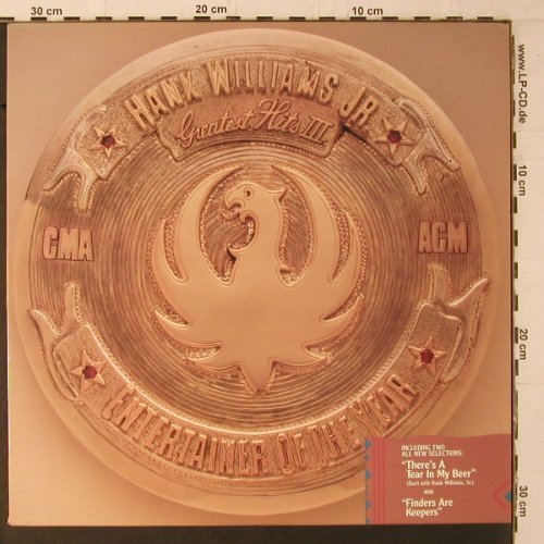Williams Jr.,Hank: Greatest Hits III, Curb(9 25834-1), US, co, 1989 - LP - Y1696 - 6,00 Euro