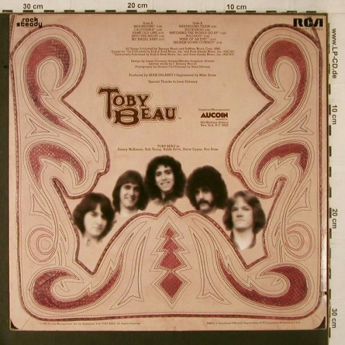 Toby Beau: Same, RCA(AFL1-2771), US, co, 1978 - LP - Y1822 - 6,00 Euro