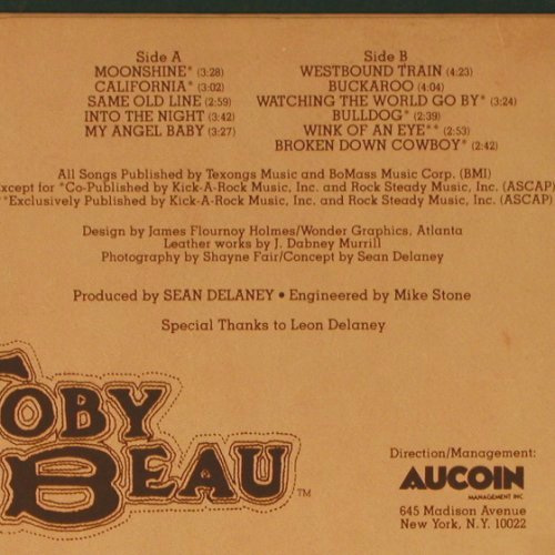 Toby Beau: Same, RCA(AFL1-2771), US, co, 1978 - LP - Y1822 - 6,00 Euro