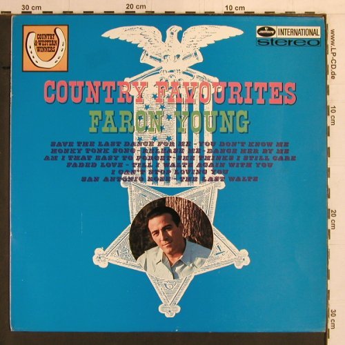 Young,Faron: Country Favourites, Mercury(134 55 MFY), NL, 1968 - LP - Y1936 - 9,00 Euro