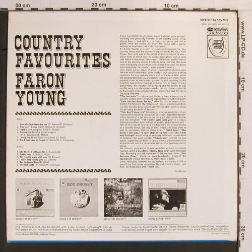 Young,Faron: Country Favourites, Mercury(134 55 MFY), NL, 1968 - LP - Y1936 - 9,00 Euro