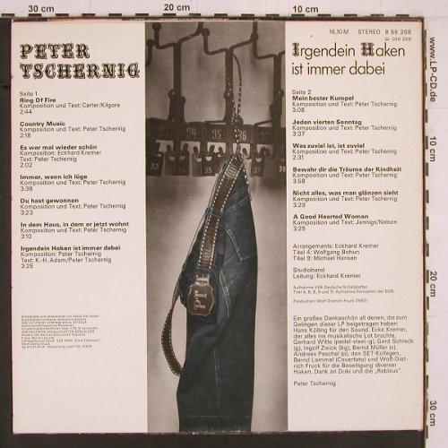 Tschernig,Peter: Irgendein Haken ist immer dabei, Amiga(8 56 268), DDR, 1987 - LP - Y1954 - 7,50 Euro