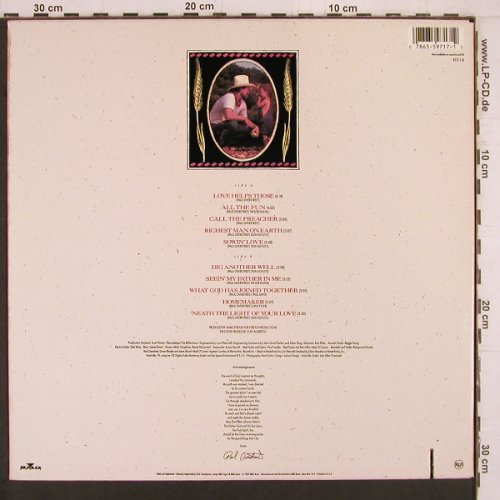 Overstreet,Paul: Sowin'Love, RCA (9717-1-R), US, co, 1989 Typ: LP Best.-Nr.: Y2187 Preis: 7,50 Euro