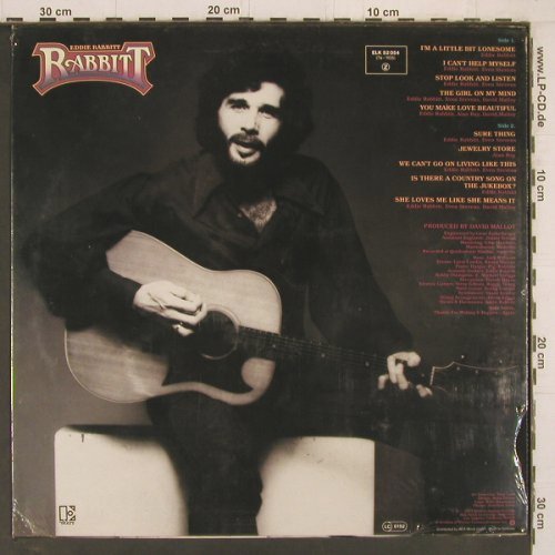 Rabbitt,Eddie: Rabbitt, FS-New, Elektra (ELK 52 054), D, 1977 Typ: LP Best.-Nr.: Y2289 Preis: 9,00 Euro