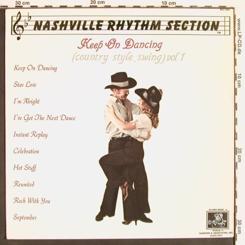 Nashville Rhythm Section: Keep On Dancing,country style swing, Koala (KOA 15001), US, Vol.1, 1981 Typ: LP Best.-Nr.: Y2515 Preis: 7,50 Euro