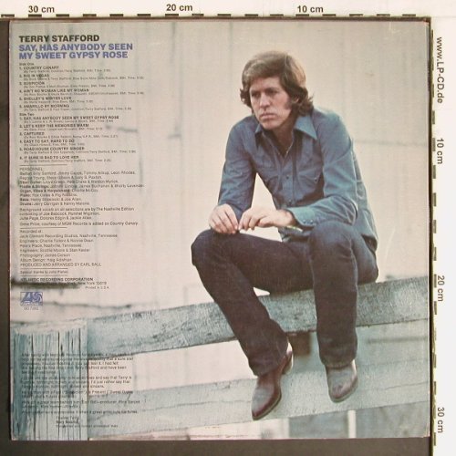 Stafford,Terry: Say,Has Anybody Seen My Sweet Gypsy, Atlantic(SD 7282), US, 1973 - LP - Y2640 - 9,00 Euro