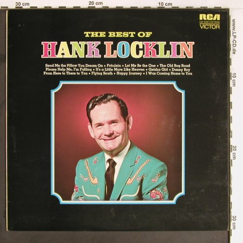 Locklin,Hank: The Best Of, RCA (LSA 3099), D, 1972 Typ: LP Best.-Nr.: Y2720 Preis: 7,50 Euro