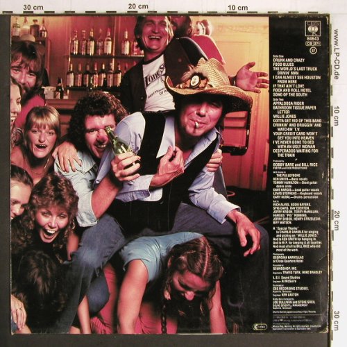 Bare,Bobby: Drunk & Crazy, m-/vg+, CBS (CBS 84 643), NL, 1980 Typ: LP Best.-Nr.: Y3351 Preis: 5,00 Euro
