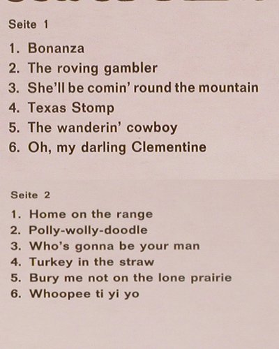 Nashville Ramblers: Bonanza-Country & Western Hits, Europa (E 341), D Typ: LP Best.-Nr.: Y3468 Preis: 6,00 Euro
