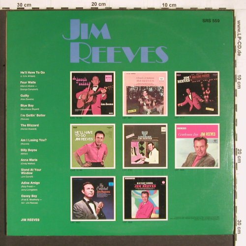 Reeves,Jim: The Best of, Foc, RCA Victor (SRS 559), D Typ: LP Best.-Nr.: Y4838 Preis: 6,00 Euro