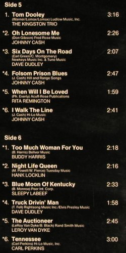 V.A.Country Club: Jimmy Dean ... Carl Perkins, Box, Bellaphon(3003), D, 1985 - 3LP - Y5056 - 7,50 Euro