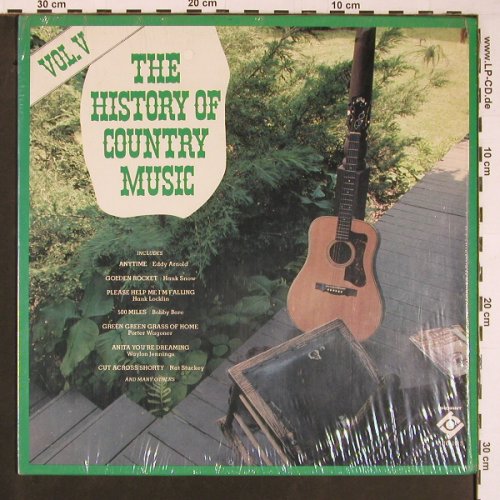 V.A.The History of Country Music: Vol.V, Eddie Arnold... W.Jennings, Radiant / Lee Cash(RRC-1015), US,  - LP - Y507 - 6,00 Euro
