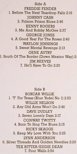 V.A.30 Golden County Evergreens: Freddie Fender..Jim Reeves, SR International(15 192 8), D,  - 2LP - Y5411 - 7,50 Euro