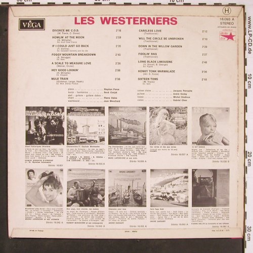 Les Westernners: Same, Vega(16.093 A), F, 1971 - LP - Y570 - 7,50 Euro