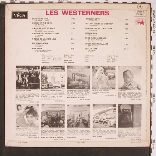 Les Westernners: Same, Vega (16.093 A), F, 1971 Typ: LP Best.-Nr.: Y570 Preis: 7,50 Euro
