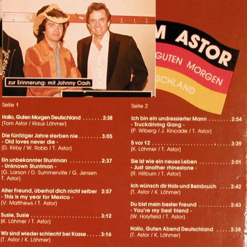 Astor,Tom: Hallo,Guten Morgen Deutschland, EMI (43 489 4), D,Club Ed., 1986 Typ: LP Best.-Nr.: Y5894 Preis: 6,00 Euro