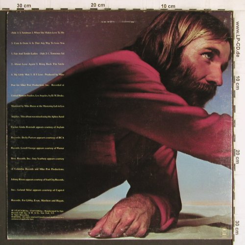 Pedersen,Herb: Sandman, Epic (PE 34933), US, 1977 Typ: LP Best.-Nr.: Y6039 Preis: 5,00 Euro
