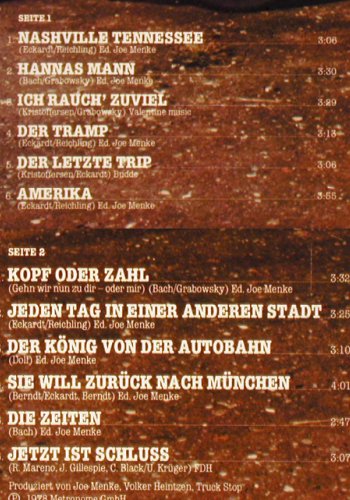 Truck Stop: Auf Achse,Foc, Nature(0060.133), D, 1978 - LP - Y6419 - 6,00 Euro