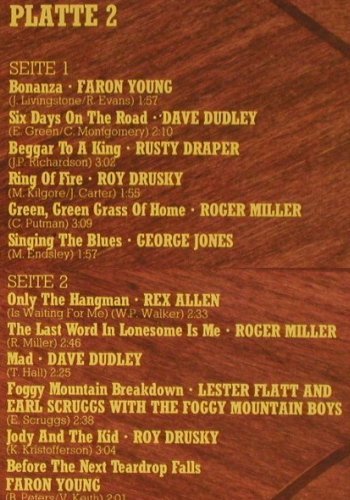 V.A.24 Country and Western Favorite: Rusty Draper...Faron Young, Foc, Mercury(9072 206), D,  - 2LP - Y6635 - 7,50 Euro