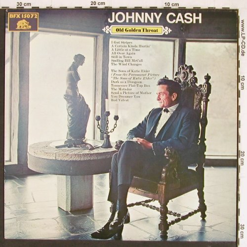 Cash,Johnny: Old Golden Throat, Bear Family/CBS (BFX 15072), D, 1981 Typ: LP Best.-Nr.: Y7493 Preis: 12,50 Euro