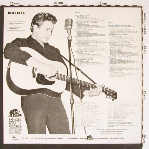 Cash,Johnny: Old Golden Throat, Bear Family/CBS (BFX 15072), D, 1981 Typ: LP Best.-Nr.: Y7493 Preis: 12,50 Euro