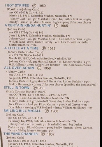 Cash,Johnny: Old Golden Throat, Bear Family/CBS (BFX 15072), D, 1981 Typ: LP Best.-Nr.: Y7493 Preis: 12,50 Euro