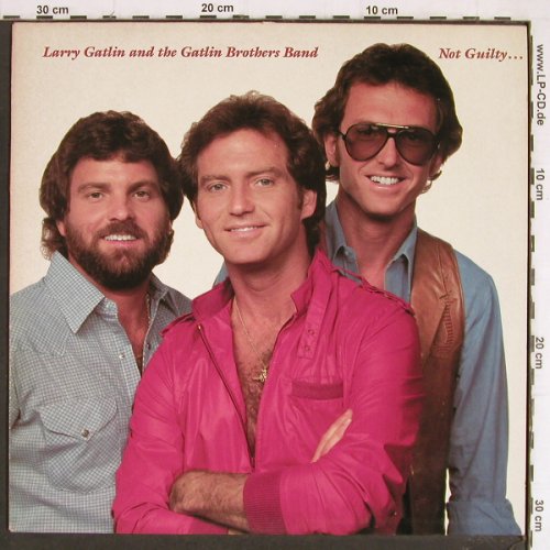 Gatlin,Larry & Gatlin Brothers Band: Not Guilty, CBS (CBS 85 196), D, 1981 Typ: LP Best.-Nr.: Y7507 Preis: 5,00 Euro