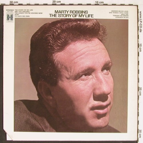 Robbins,Marty: The Story Of My Life, Harmony(HS 11409), US, CO, 1970 - LP - Y7515 - 6,00 Euro