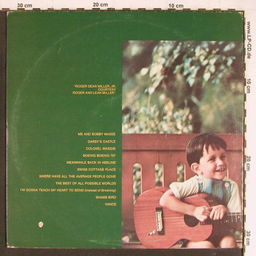 Miller,Roger: Same, Smash/Mercury (SRS-67123), US, co, 1968 Typ: LP Best.-Nr.: Y7517 Preis: 7,50 Euro