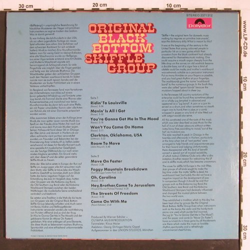 Black Bottom Skiffle Group: Same, Polydor (2371 312), D, co, 1972 Typ: LP Best.-Nr.: Y7670 Preis: 9,00 Euro
