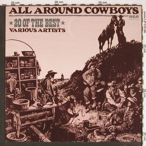 V.A.All Around Cowboys 20o.t.Best: Lorne Green... NashvilleString Band, RCA International(INTS 5189), UK, 1982 - LP - Y7723 - 5,00 Euro