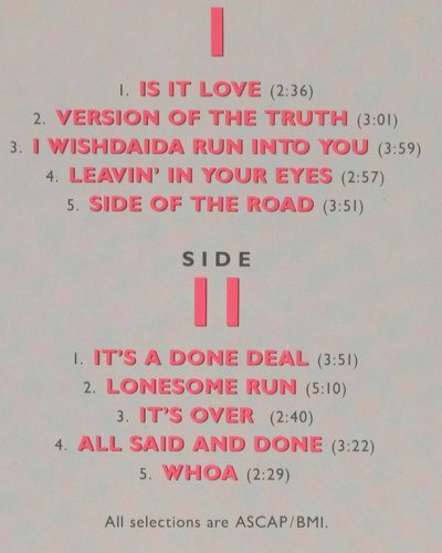 Foster & Lloyd: Version Of The Truth, m-/vg+, RCA (PL 90487), D, 1990 Typ: LP Best.-Nr.: Y9253 Preis: 5,00 Euro