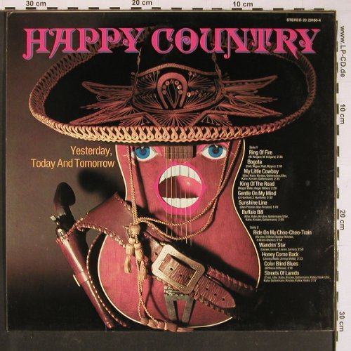 Happy Country: Same, BASF (20 29180-4), D, 1973 Typ: LP Best.-Nr.: Y972 Preis: 6,00 Euro