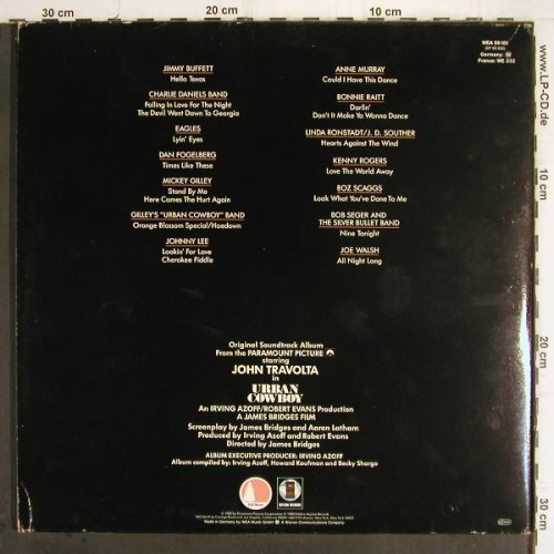 Urban Cowboy: Original Soundtrack,Foc, Asylum(WEA 99 101), D, 1980 - 2LP - Y9856 - 7,50 Euro