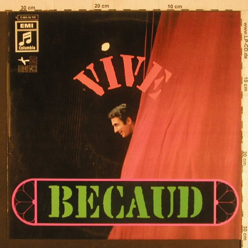 Becaud,Gilbert: Vive Becaud!, EMI Columbia(Dimension)(C 062-10 712), D,  - LP - F6155 - 7,50 Euro