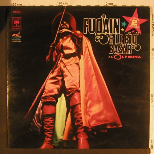 Fugain,Michel & Le Big Bazar: A`L'Olympia, Foc, vg+/vg+, CBS(88 044), F, 1974 - 2LP - F6163 - 4,00 Euro