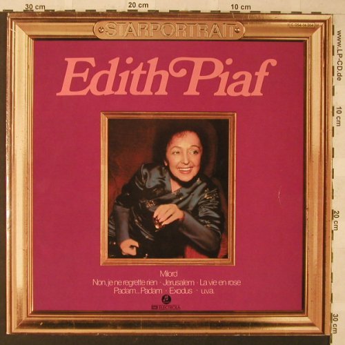 Piaf,Edith: Starportrait, Columbia(C 054-14 264), D, Mono,  - LP - F720 - 6,00 Euro
