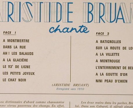 Bruant,Aristide: Du Caf'conc'Au Music-Hall No.4, Pathe(C 054-15278), F,  - LP - F901 - 7,50 Euro
