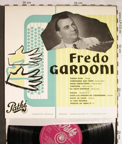 Gardoni,Fredo   et son Ensemble: Dancing-Musette, Pathe(33 AT 1022), F,  - LP - H168 - 9,00 Euro