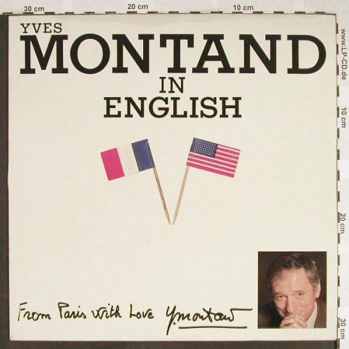 Montand,Yves: In English, Philips(6313 489), CDN, 1983 - LP - H1950 - 7,50 Euro
