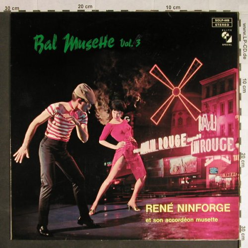 Ninforge,Rene & SonAccordeonMusette: Bal Musette Vol.3, Elite(SOLP-449), CH,  - LP - H200 - 5,00 Euro