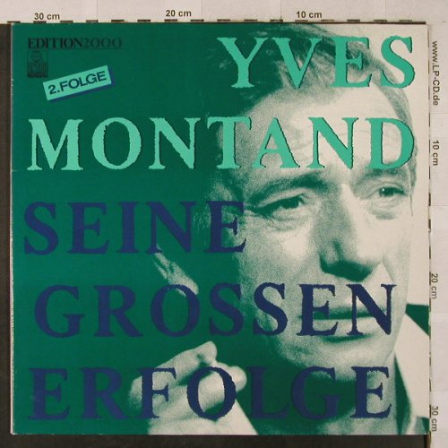 Montand,Yves: Seine Grossen Erfolge 2 Folge, Foc, Ariola Edition2000(204 747-320), D,Hist.rec, 1982 - LP - H3010 - 9,00 Euro