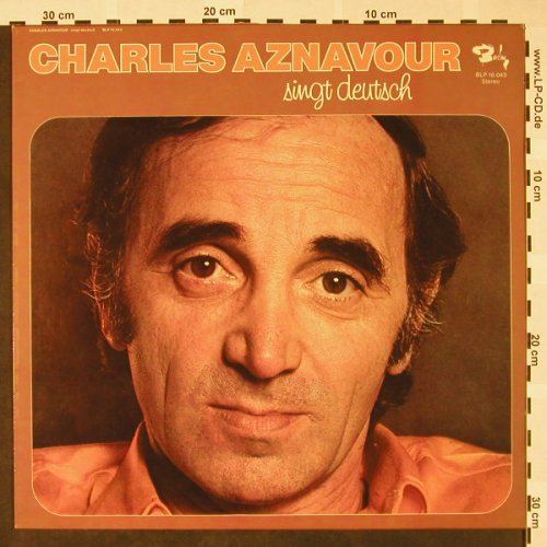 Aznavour,Charles: singt deutsch, Barclay(BLP 16.043), D, 1974 - LP - H4101 - 6,50 Euro