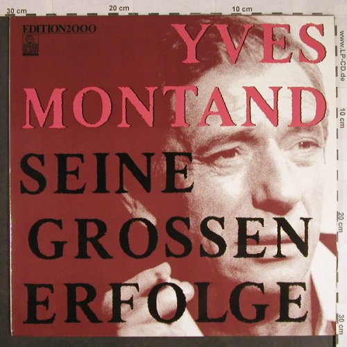 Montand,Yves: Seine Grossen Erfolge, Edition 2000, Ariola/Montana(204 328-320), D, 1981 - LP - H522 - 6,00 Euro