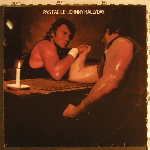 Hallyday,Johnny: Pas Facile, Metronome(0060.498), D, 1981 - LP - H7123 - 6,00 Euro