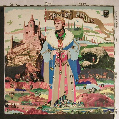 Hallyday,Johnny: Reve Et Amour, vg-/vg-, Philips(844 895 BY), UK,  - LP - H8810 - 5,00 Euro