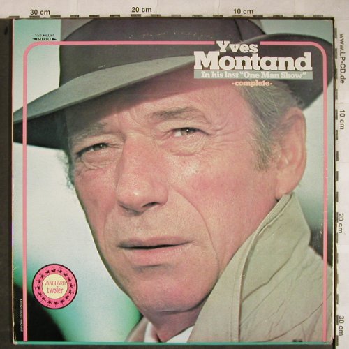Montand,Yves: One Man Show, complete, woc,stoc, Vanguard(VSD 63/64), US, Foc, 1974 - 2LP - H9136 - 9,00 Euro