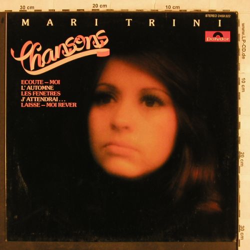 Trini,Mari: Chansons, Polydor(2459 322), D, 1973 - LP - H9764 - 9,00 Euro