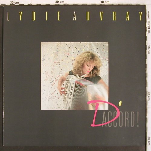 Auvray,Lydie: D'Accord, Pläne (568 88579G), D, 1987 Typ: LP Best.-Nr.: V1099 Preis: 7,50 Euro