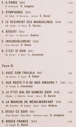 V.A.Les Grands Succes de la Chanson: Francaise Vol.2, 1940-1950, Foc, Festival(ALBUM 157), F,  - 2LP - V1490 - 6,00 Euro